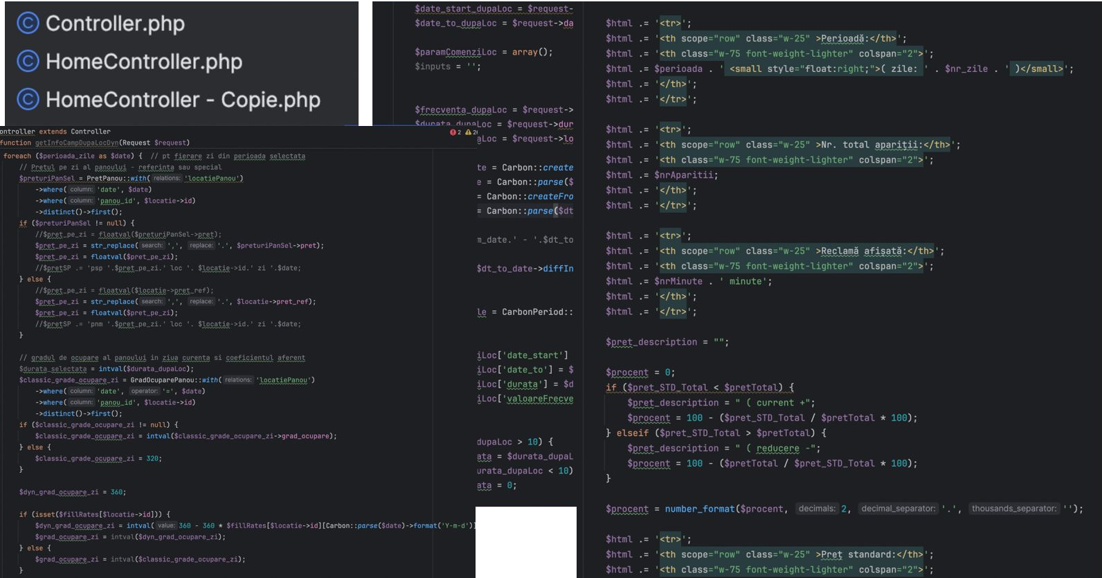 Thousands of lines in a single controller
